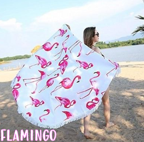 Large Round Beach Towel