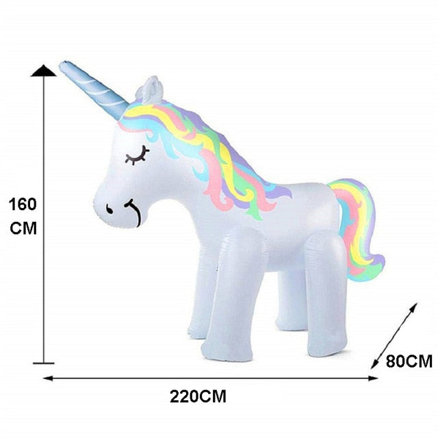 Giant Inflatable Unicorn Sprinkler