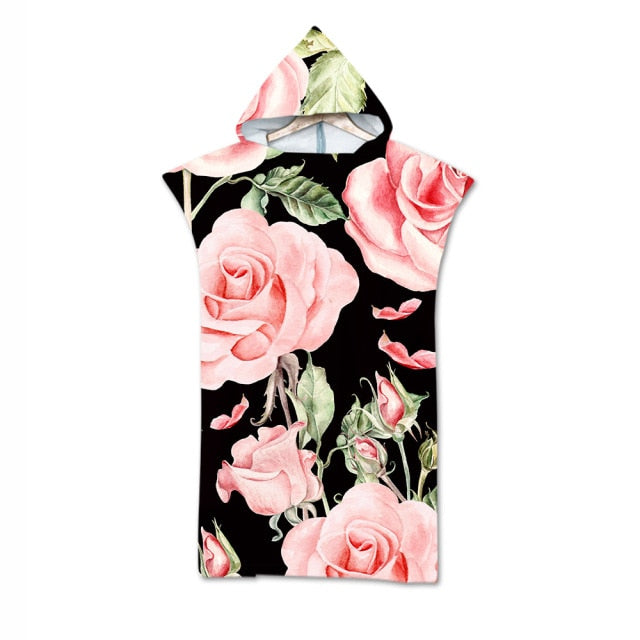 Summer Hooded Beach Towel