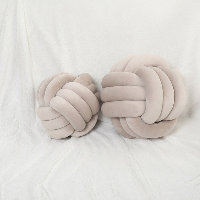 Cozy Knotted Cushion's