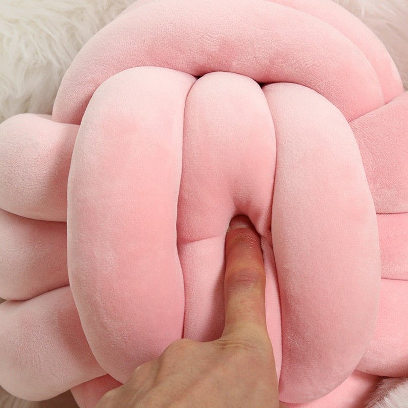 Cozy Knotted Cushion's