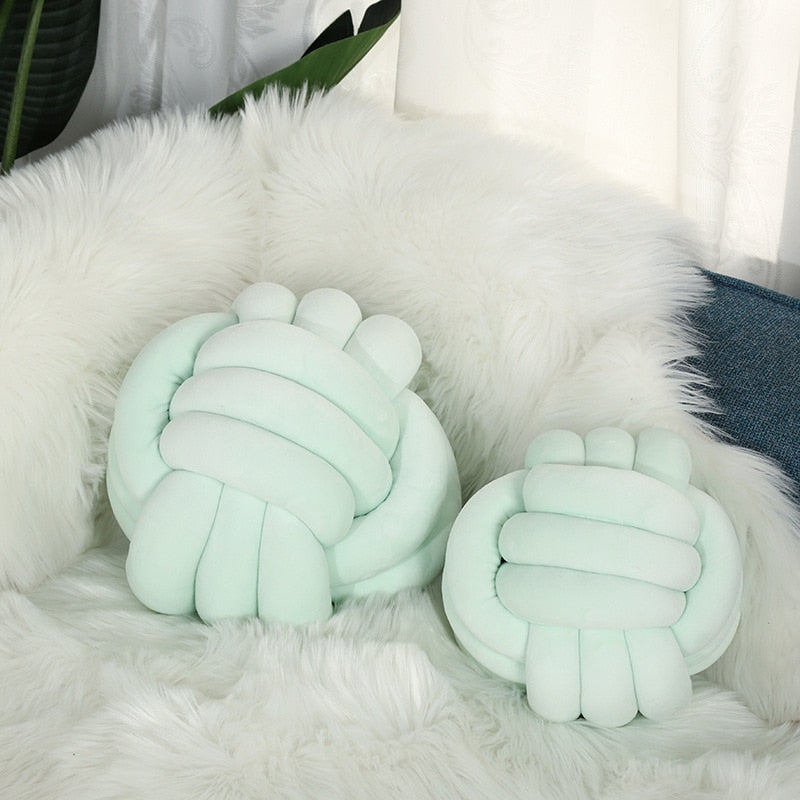 Cozy Knotted Cushion's