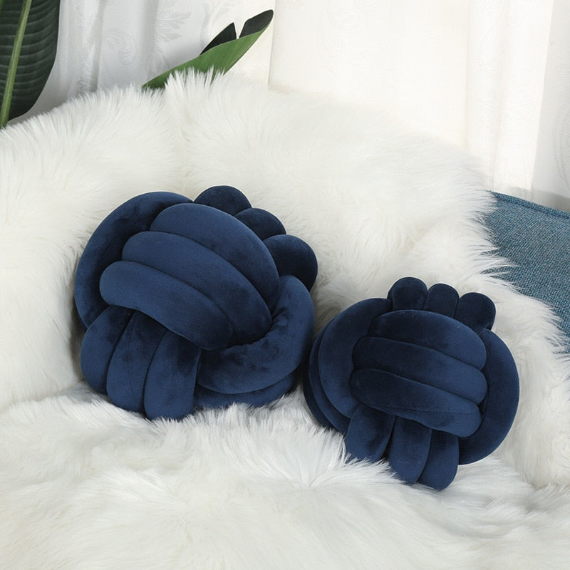 Cozy Knotted Cushion's