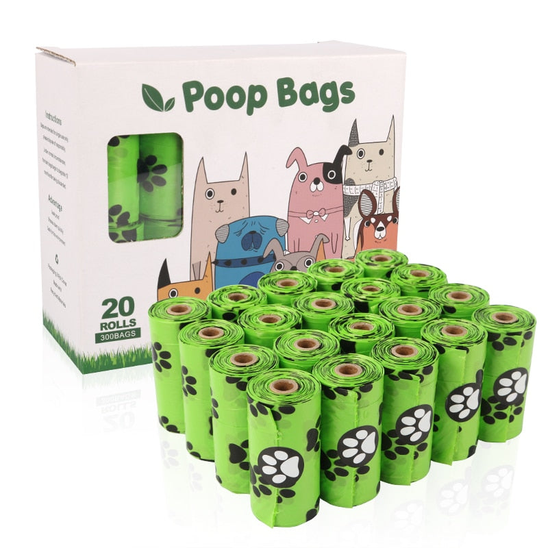 Eco-Friendly Dog Poop Bags + 1 FREE DISPENSER