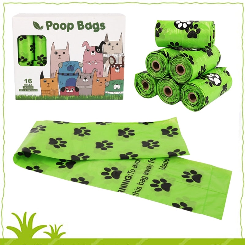 Eco-Friendly Dog Poop Bags + 1 FREE DISPENSER