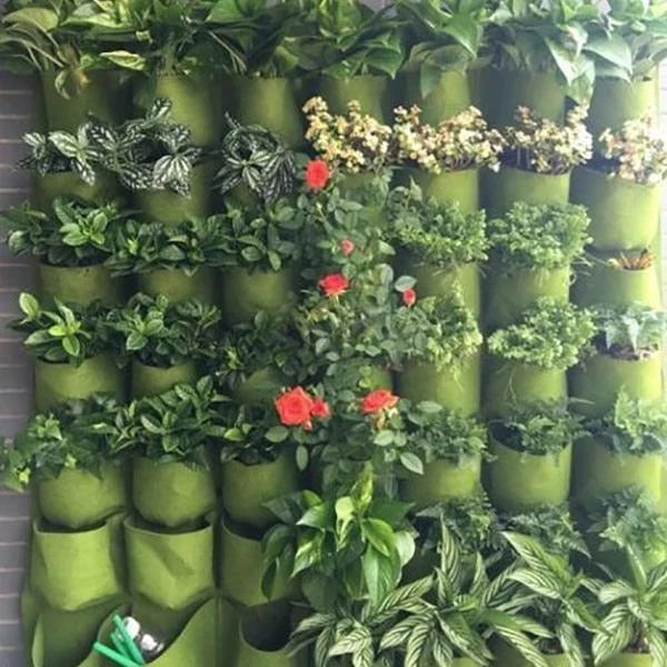 Vertical Hanging Wall Plant Pots