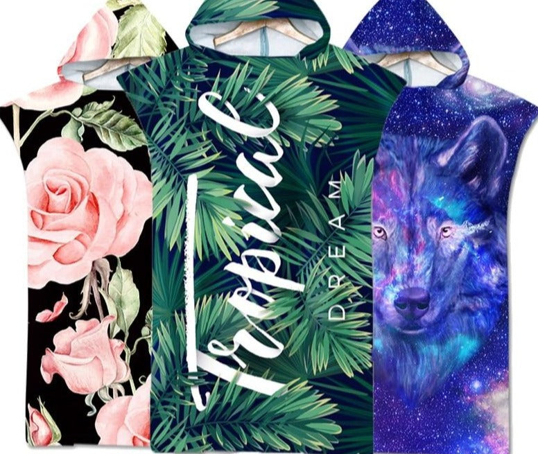 Summer Hooded Beach Towel