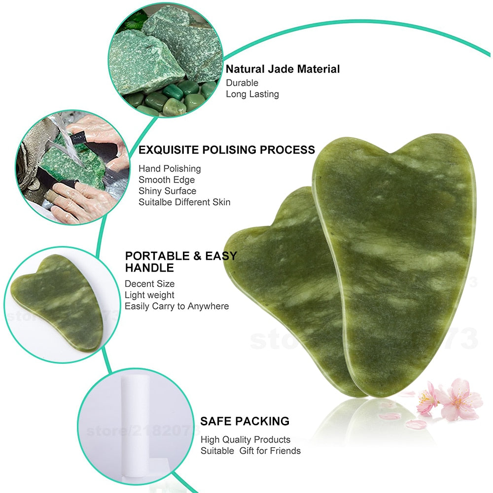 Natural Gua Sha Scraping Massage Stone
