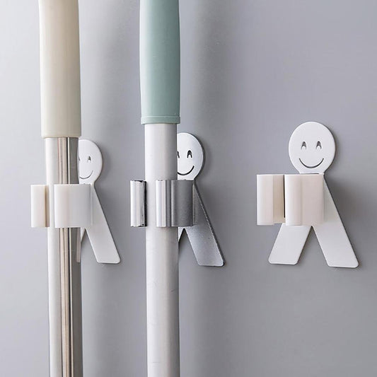 Random Wall Mounted Mop Holder