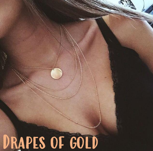Elegant Multilayer Necklaces