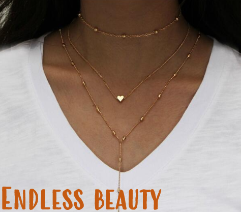 Elegant Multilayer Necklaces