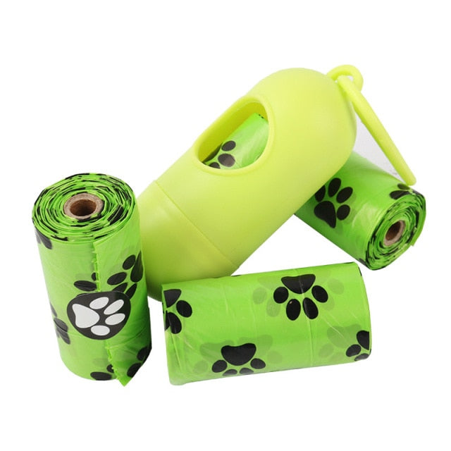 Eco-Friendly Dog Poop Bags + 1 FREE DISPENSER