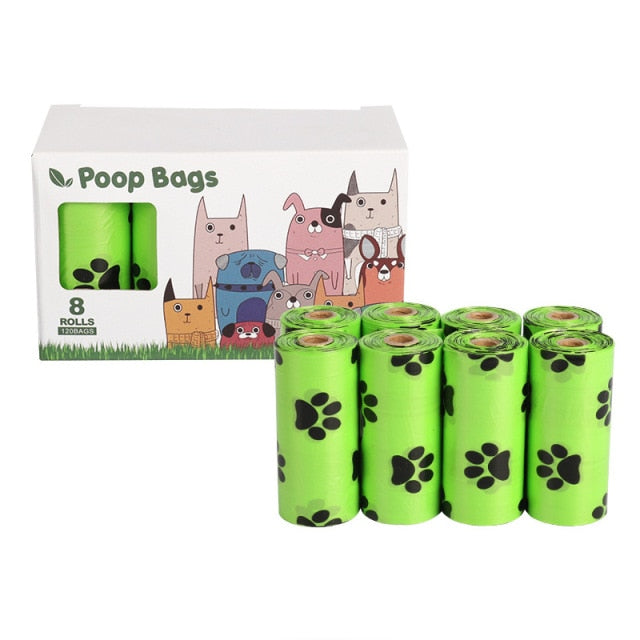 Eco-Friendly Dog Poop Bags + 1 FREE DISPENSER