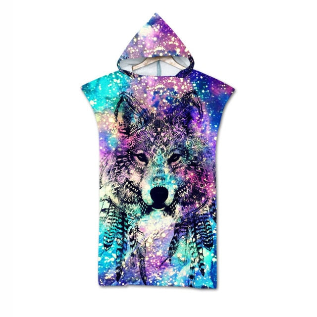 Summer Hooded Beach Towel