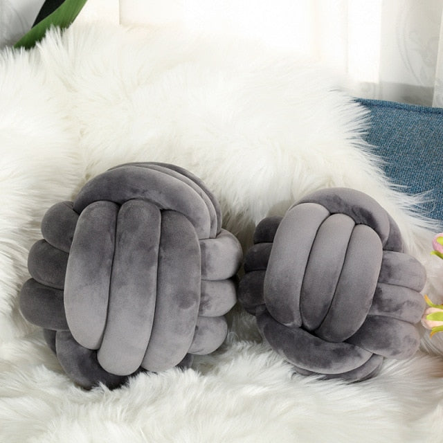 Cozy Knotted Cushion's