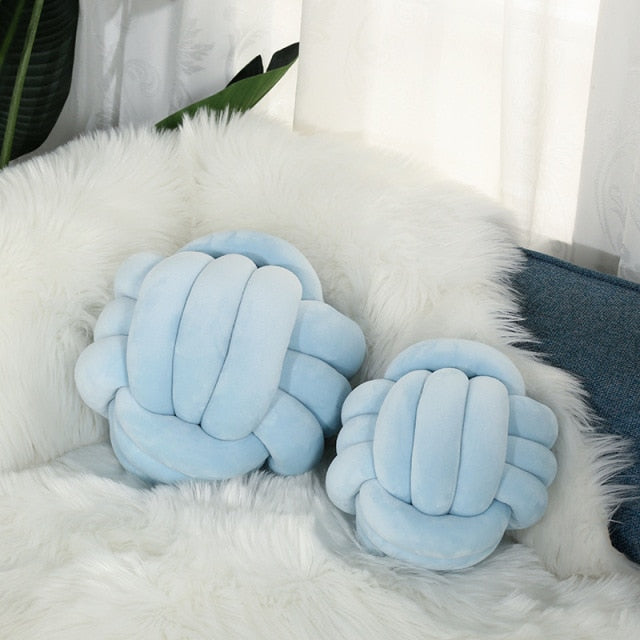 Cozy Knotted Cushion's