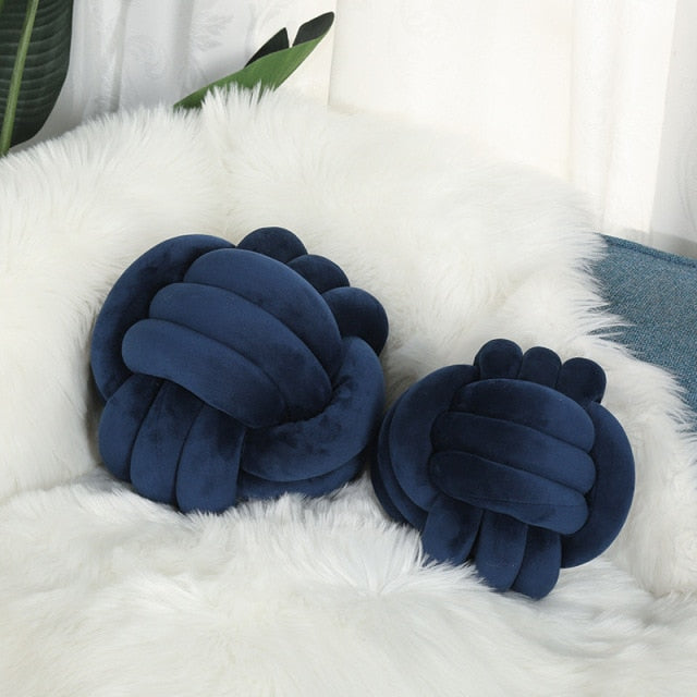 Cozy Knotted Cushion's