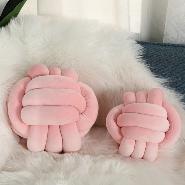 Cozy Knotted Cushion's