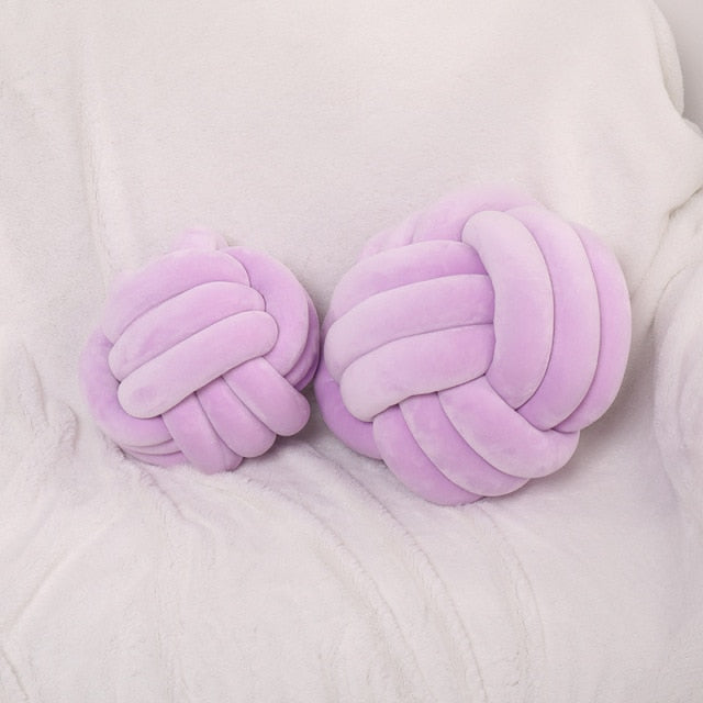 Cozy Knotted Cushion's