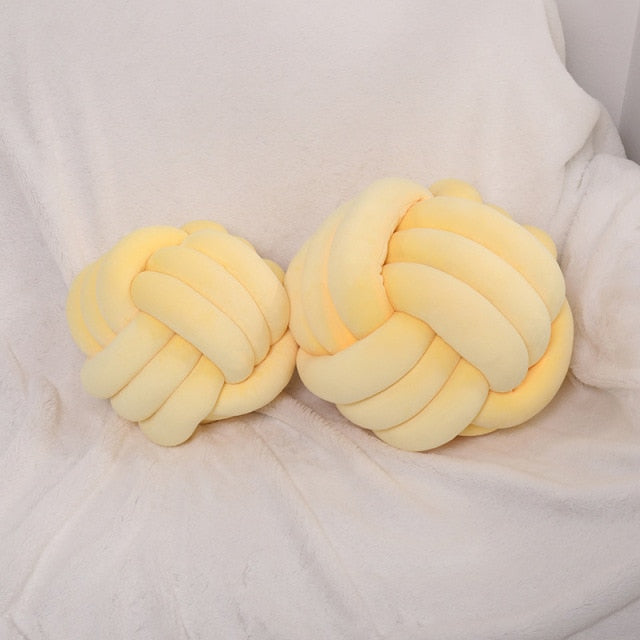 Cozy Knotted Cushion's