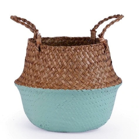 Homemade Seagrass Baskets