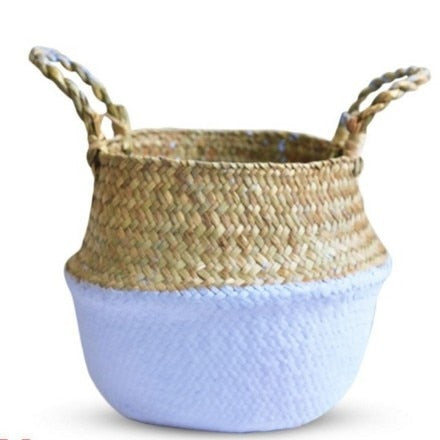 Homemade Seagrass Baskets