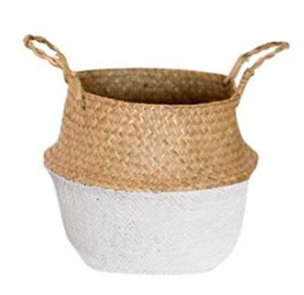 Homemade Seagrass Baskets