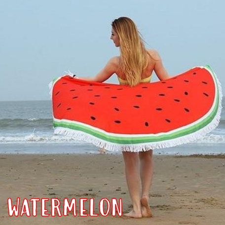 Large Round Beach Towel